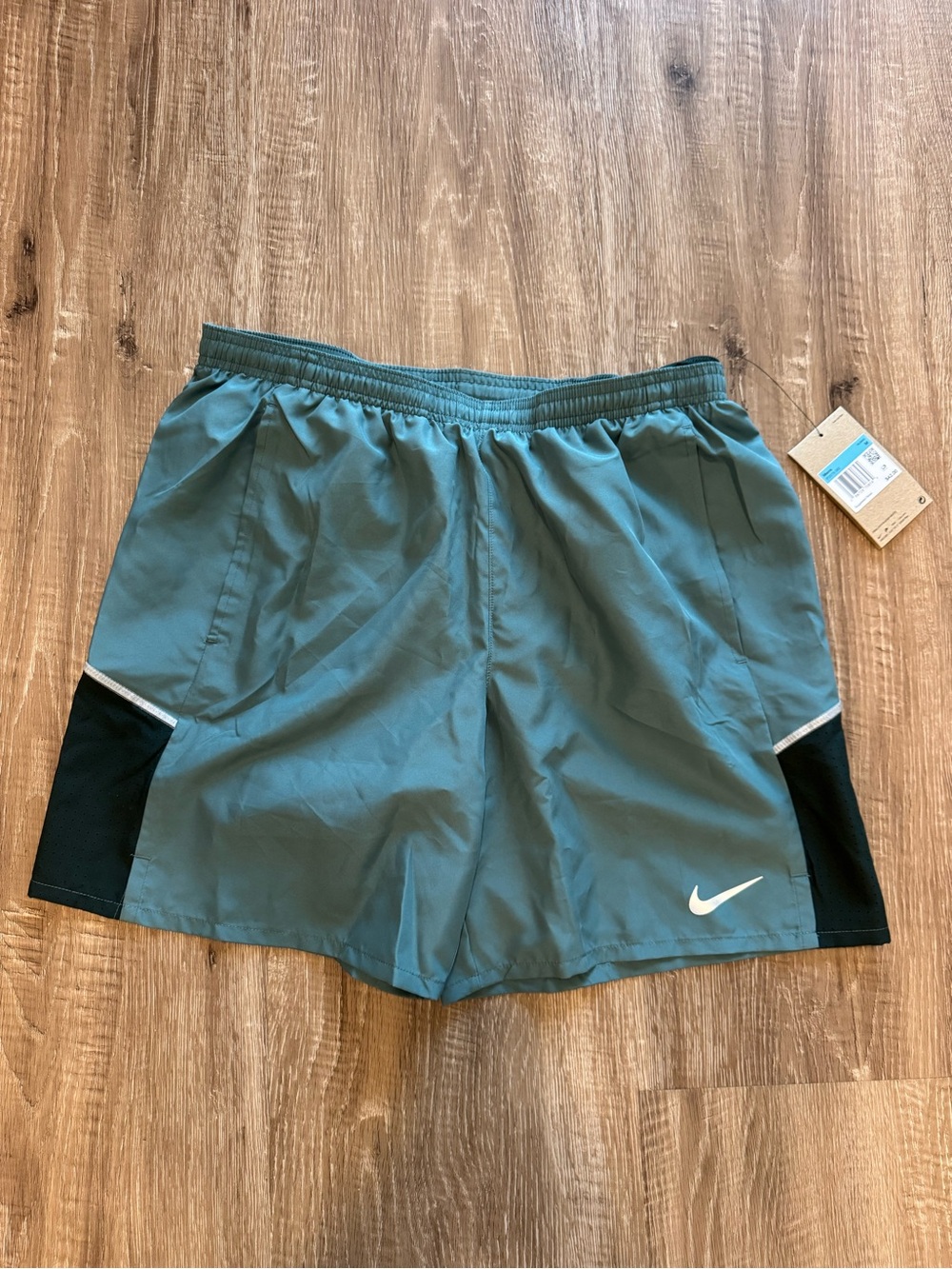 Nike Teal Miler Running/Gym 7in Shorts